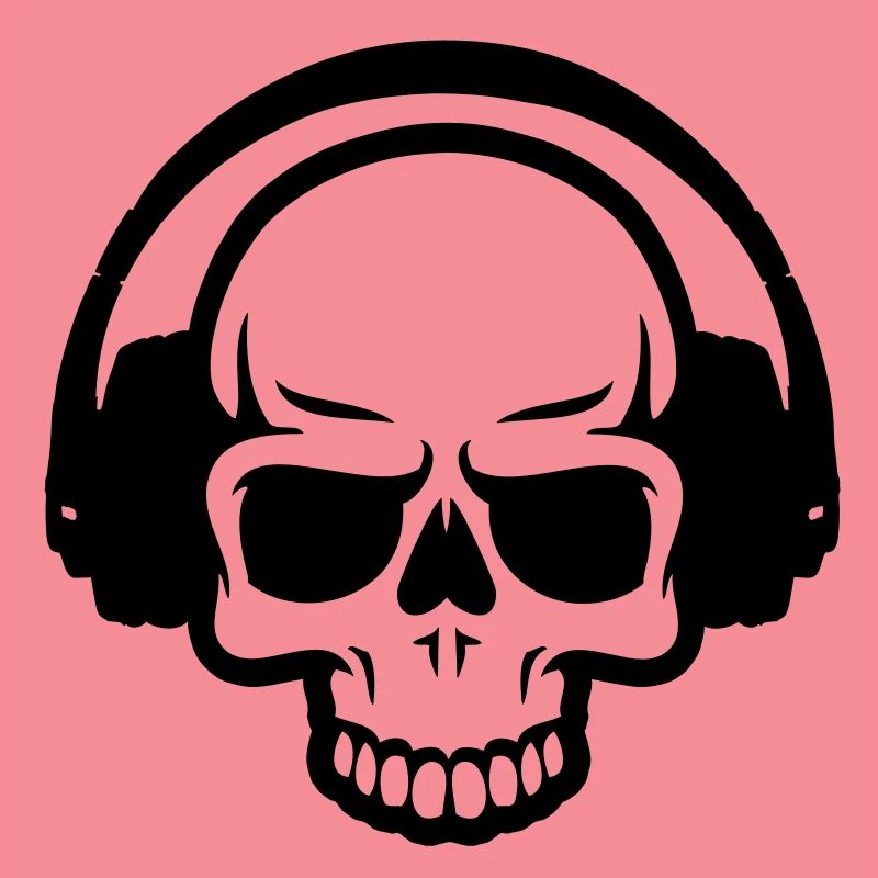 crâne et casque