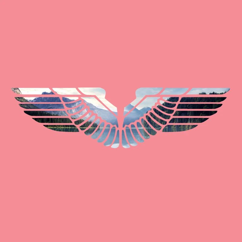 Eagle wing emblem
