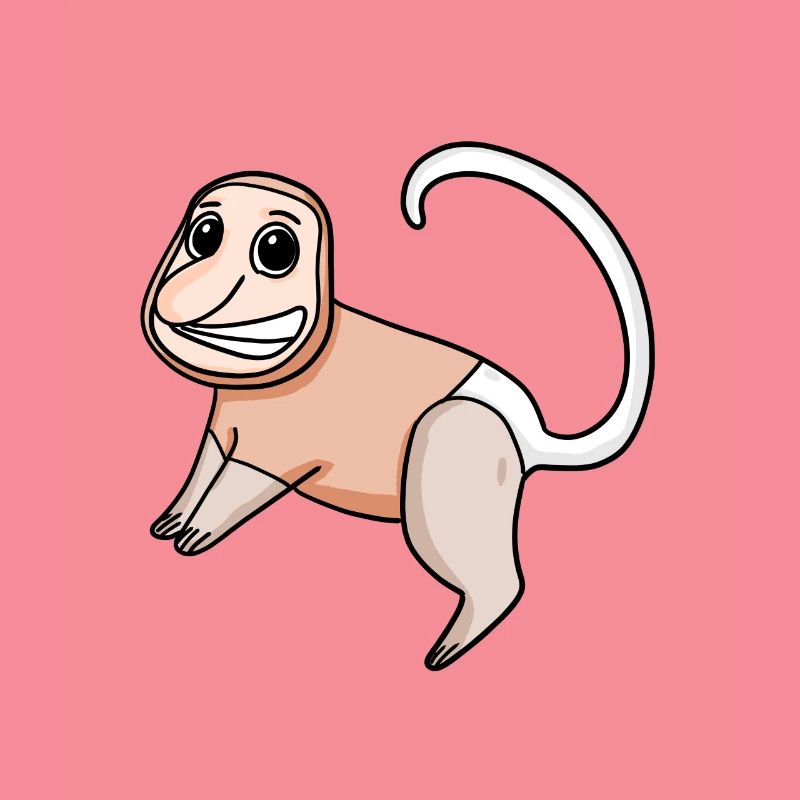 Proboscis Monkey Monkey Monkey