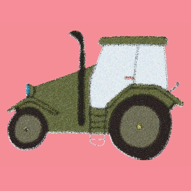 Tracteur Oldtimer Impressionnisme