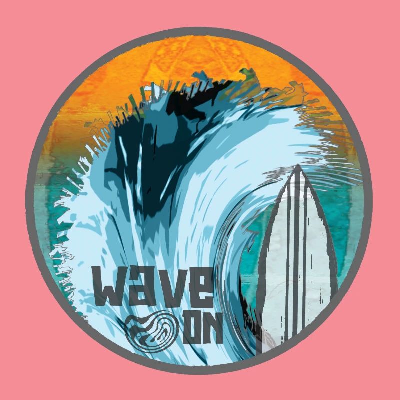 Wave in Surf Magic Patch