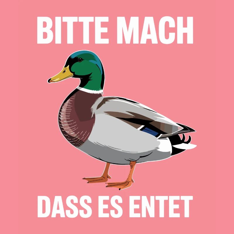 Duck Please Make It Duck Saying Funny Ducks