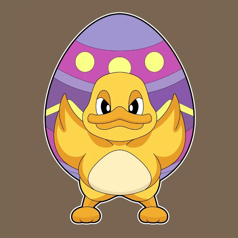 Duck Easter Easter Egg
