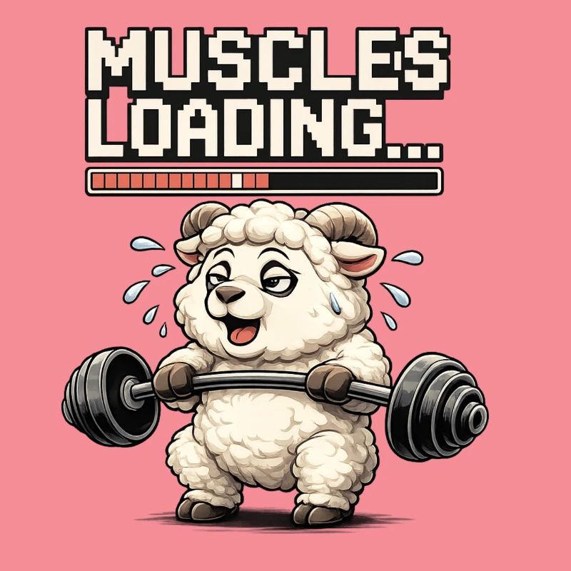 Muscle-loading lamb during strength training