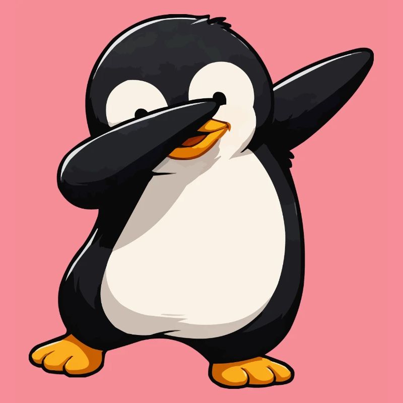 Dab Penguin Comic