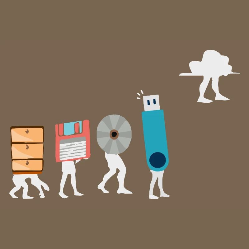 Cloud Computing Funny Programmer Data AI Software