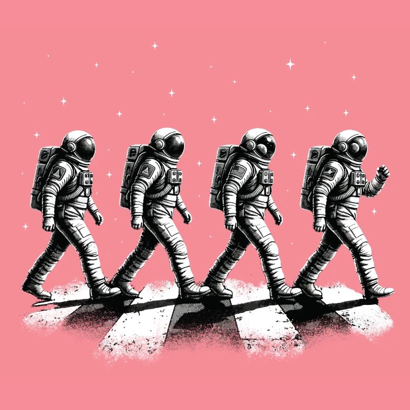 Exploration spatiale des astronautes marchants