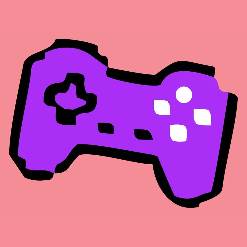 Weird Retro Controller Gamer