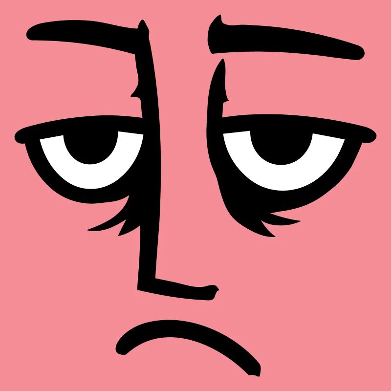 Grumpy sad disappointed face funny