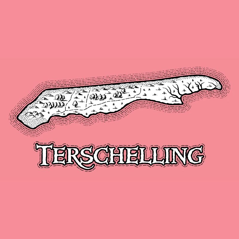 Terschelling | Antique map | Treasure map