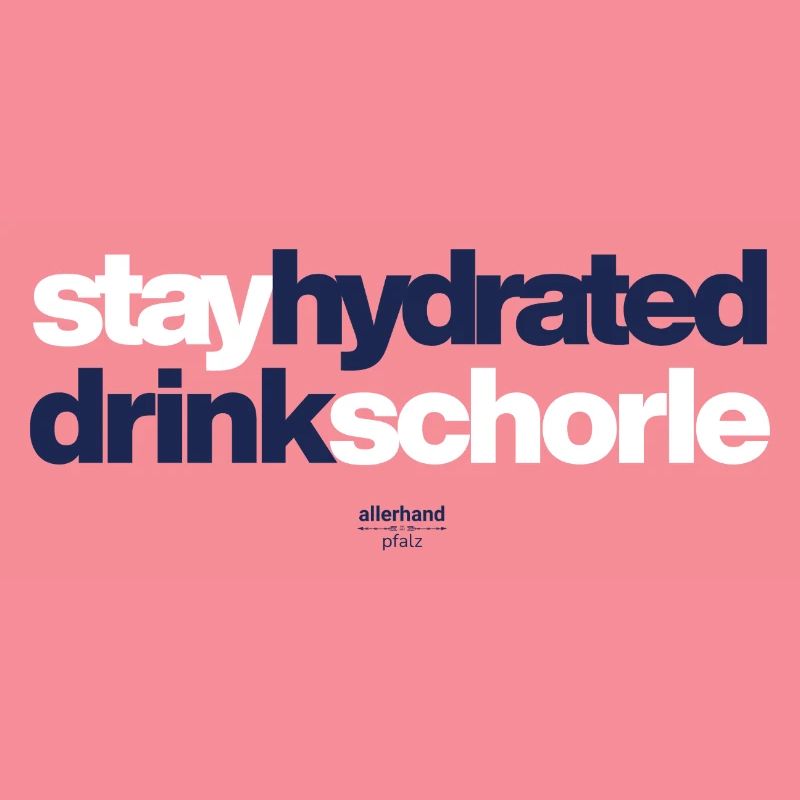 Restez hydraté, boissons spritzer