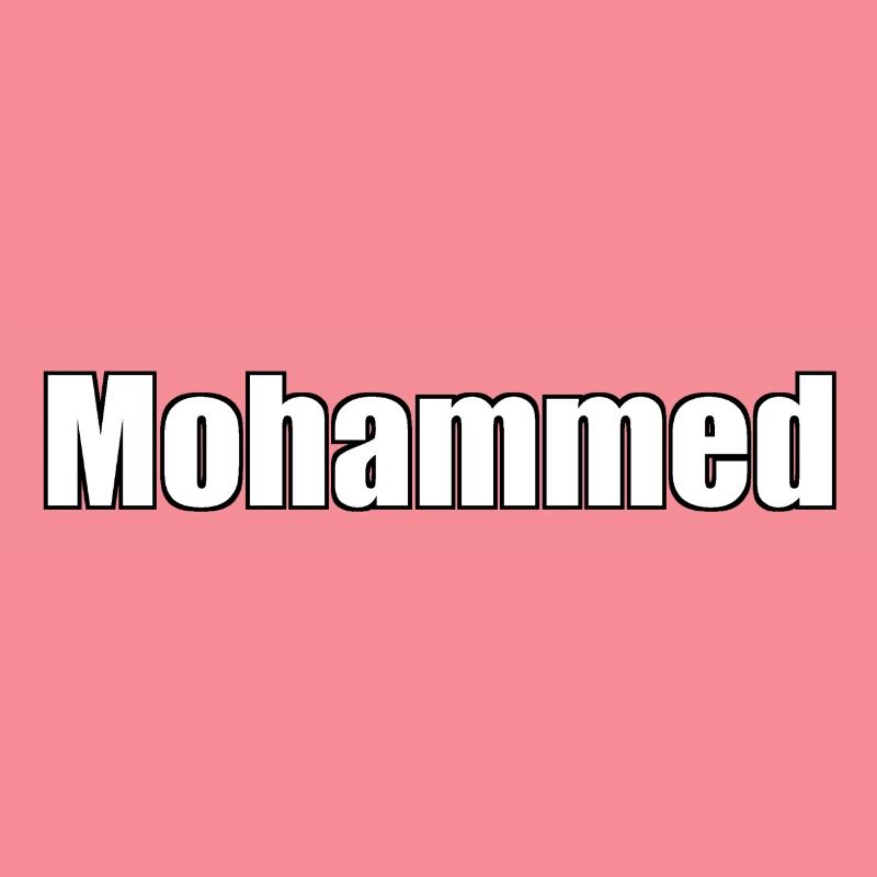 Muhammad - (Human name)