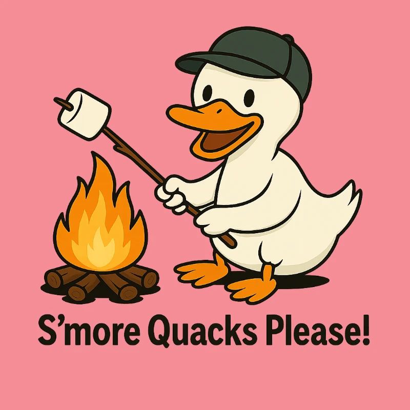 S'more Quacks Please! – Camping Duck