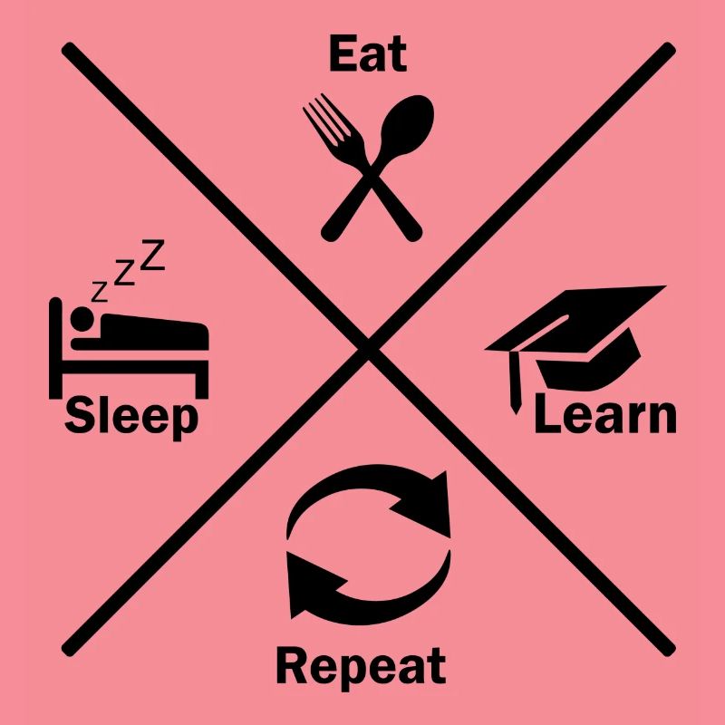 Learn learn sleep cramming gift idea
