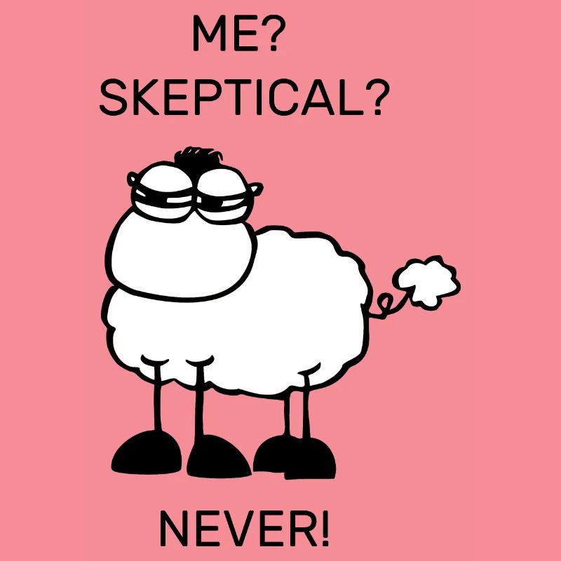 Skeptical sheep
