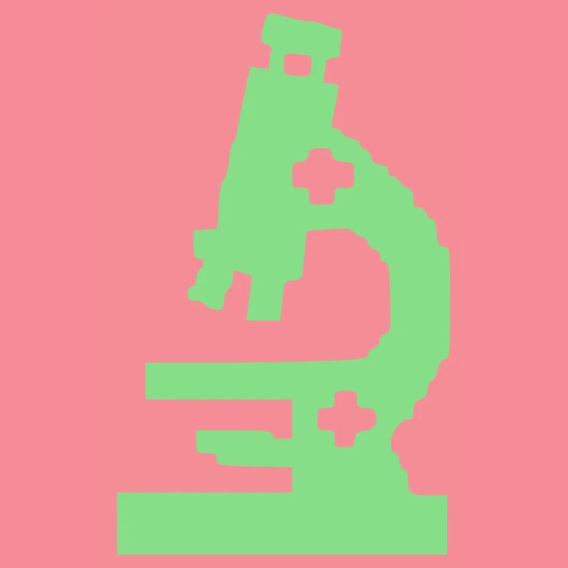 Microscope Pixel Laboratory Icon