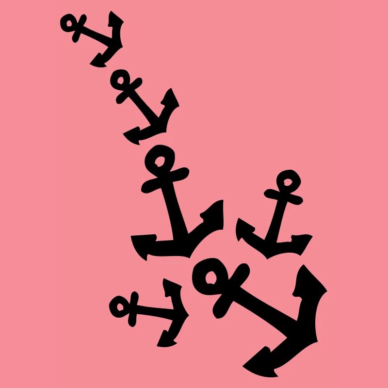 Anchor pattern line