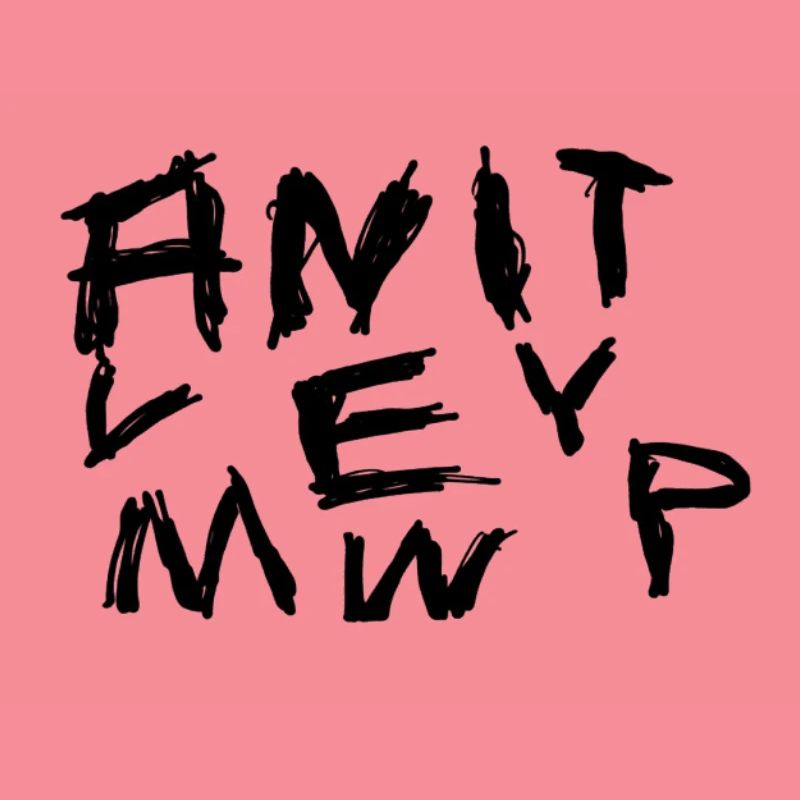Graffiti Hand Writing Chaos Pattern