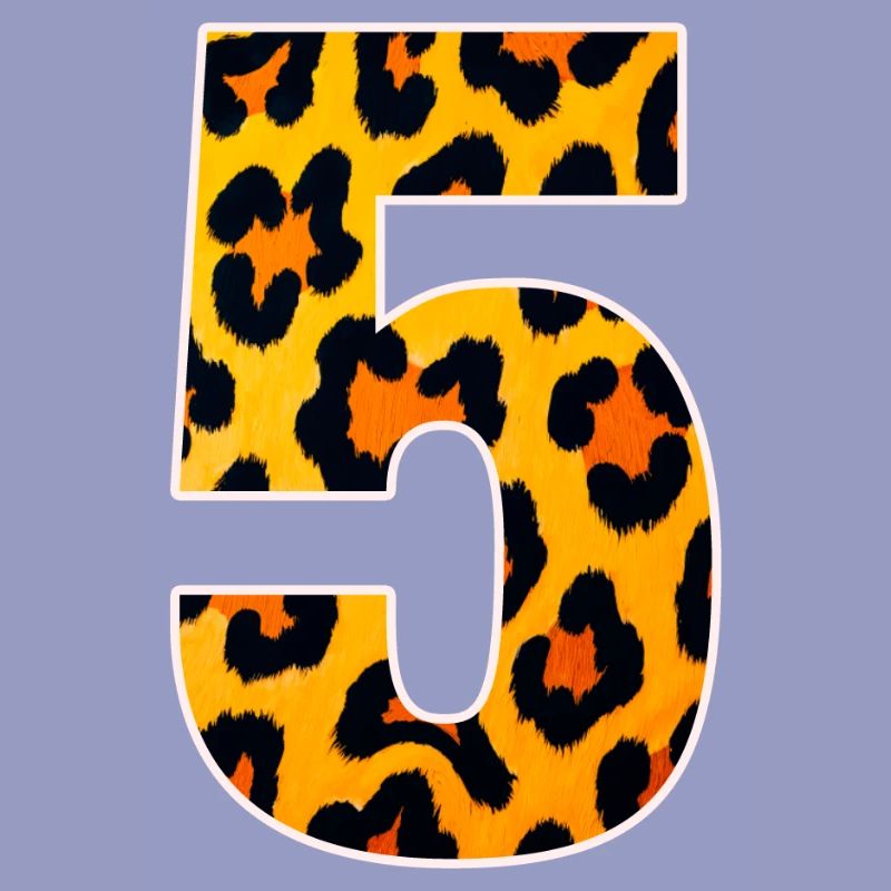 Leopard 5 Fur Pattern