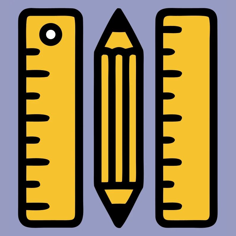 Règles-stylo dessinant l’architecture