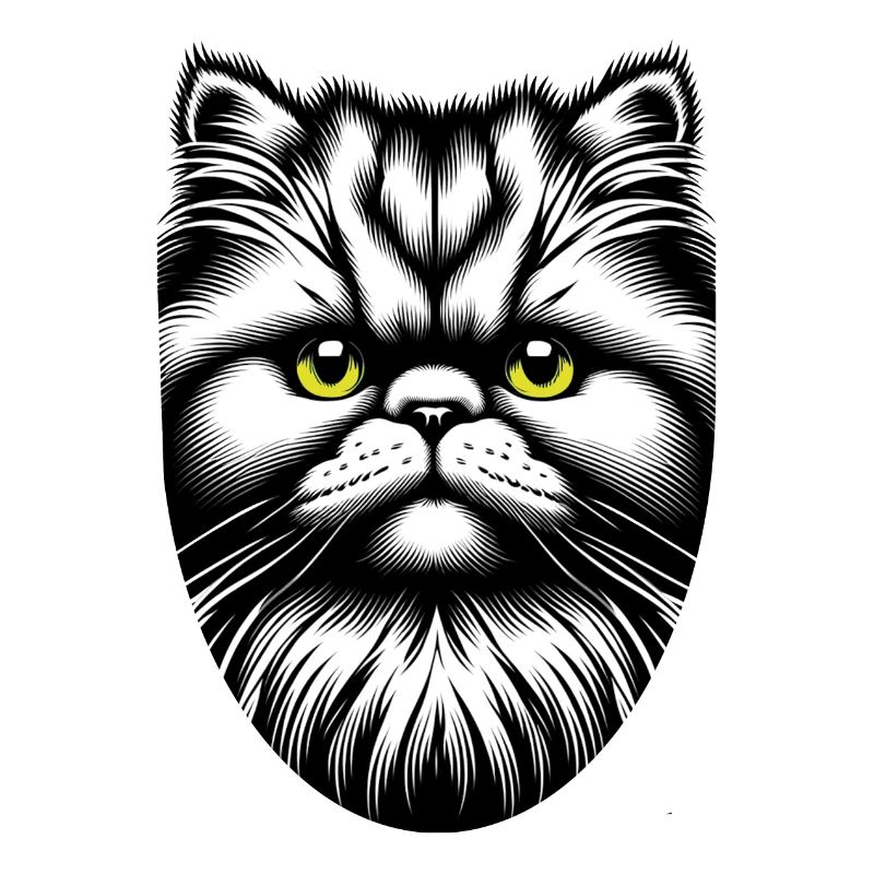 Visage de chat
