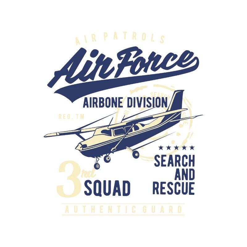 Air Force Luftwaffe Flugzeug Squad Mannschaft