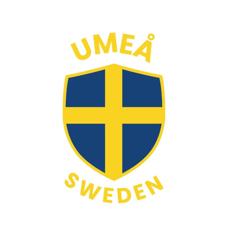 Écusson d’Umeå, Suède,