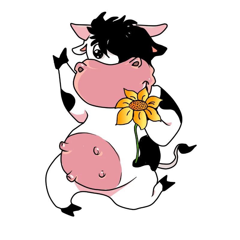 cow, flower, cows, beef, cattle, beef cattle