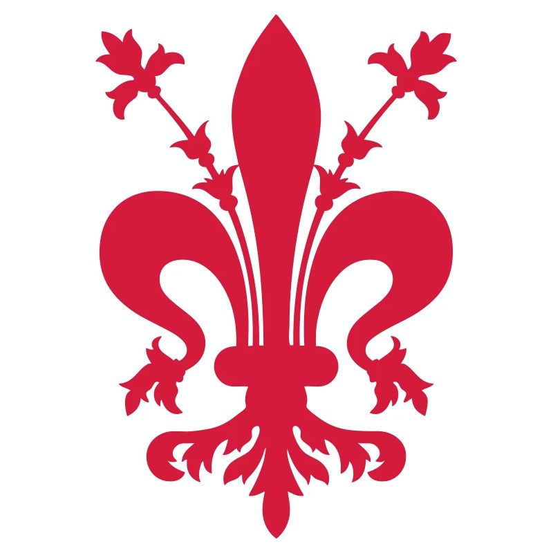 Fleur de Lys blason drapeau de Florence