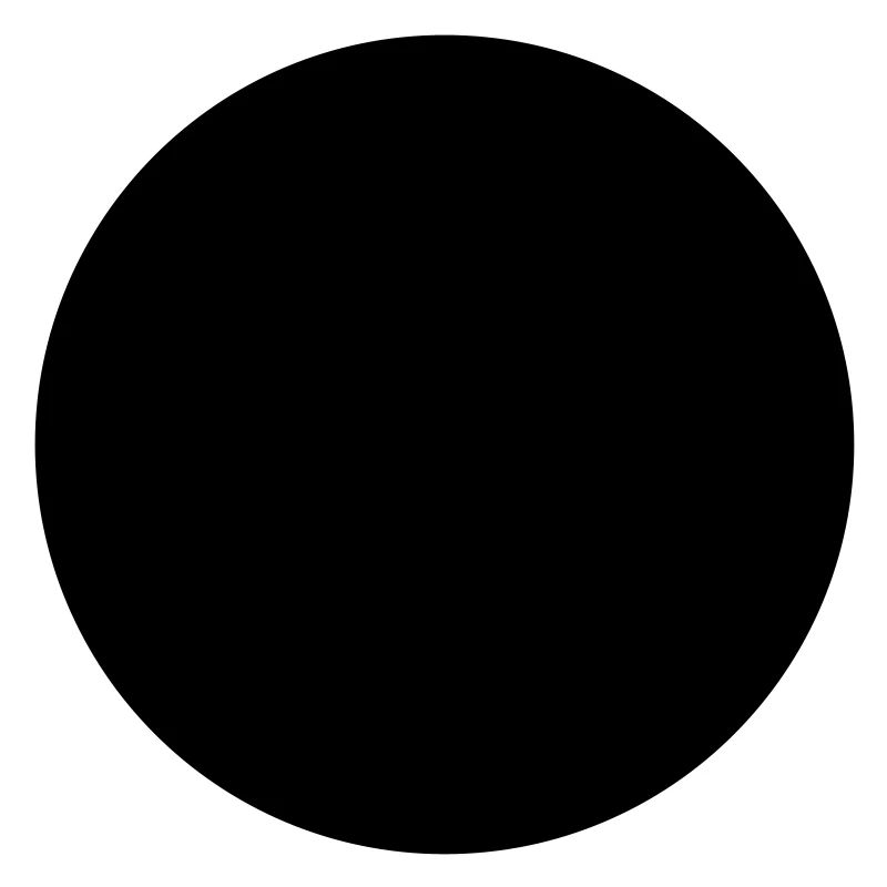 Circle round ball black mold geometry shape symbol