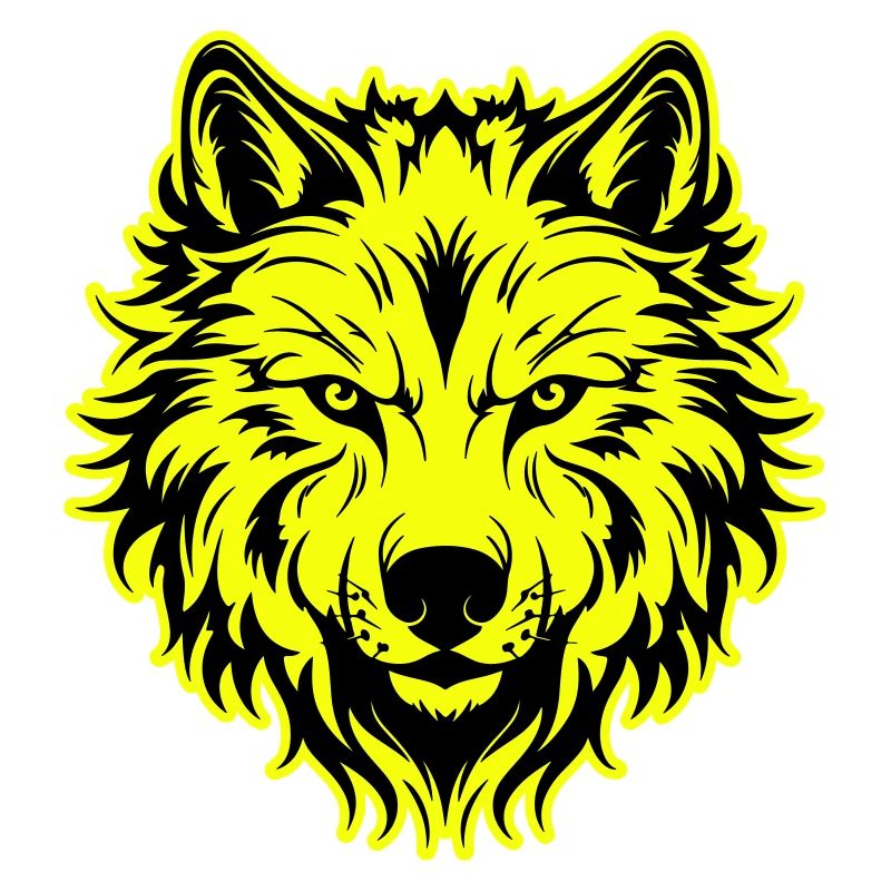 Wolf Head Portrait Icon
