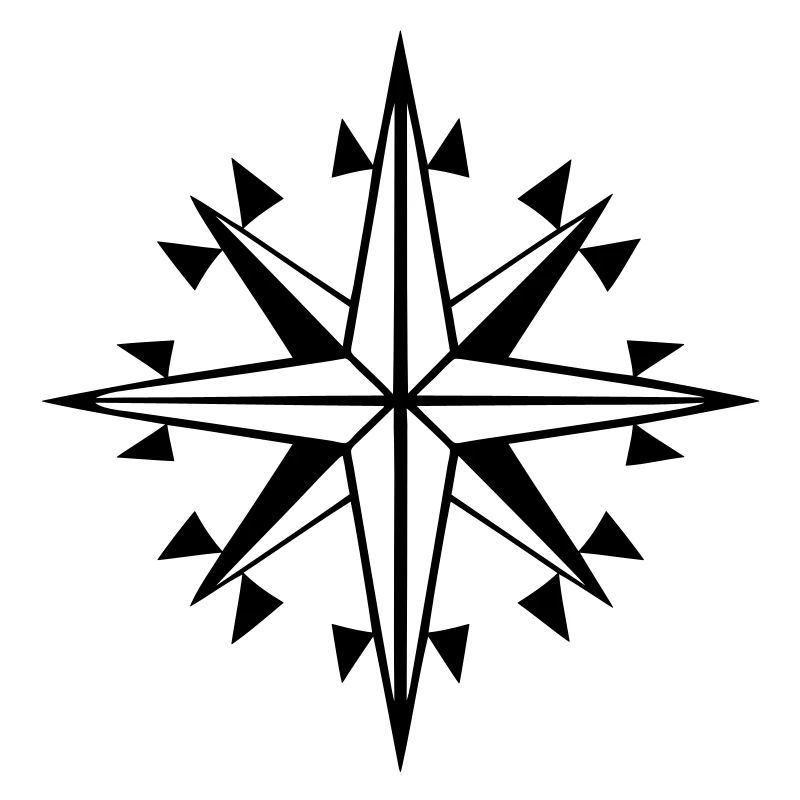 navigation, compass, orientation wind rose