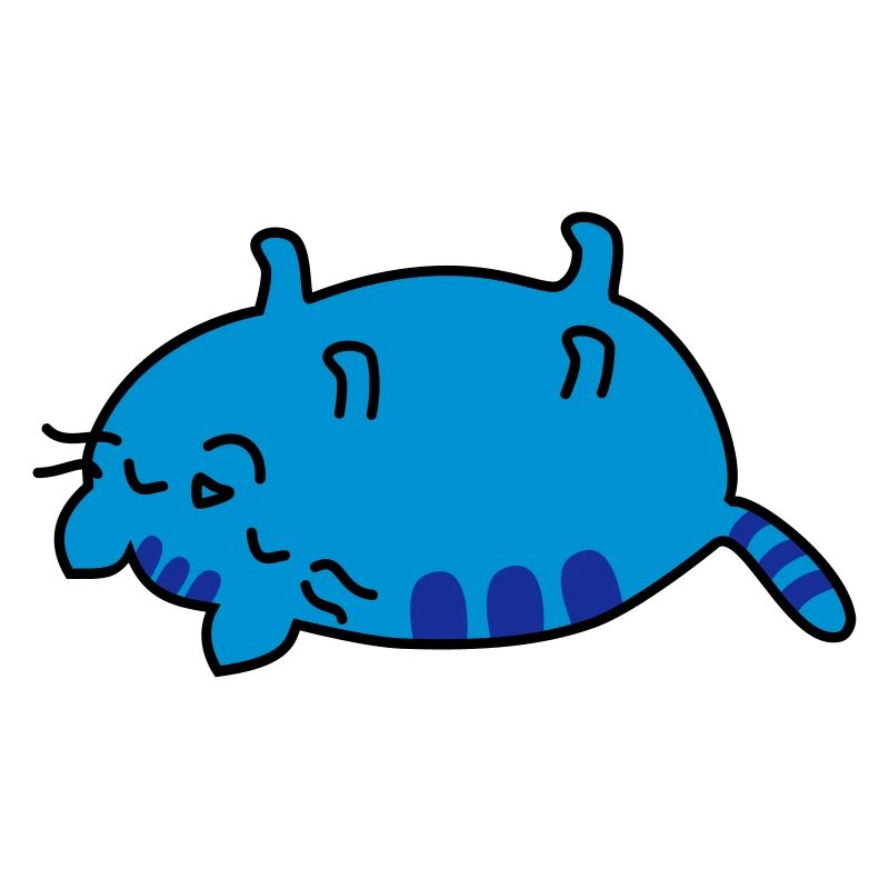 lazy cat