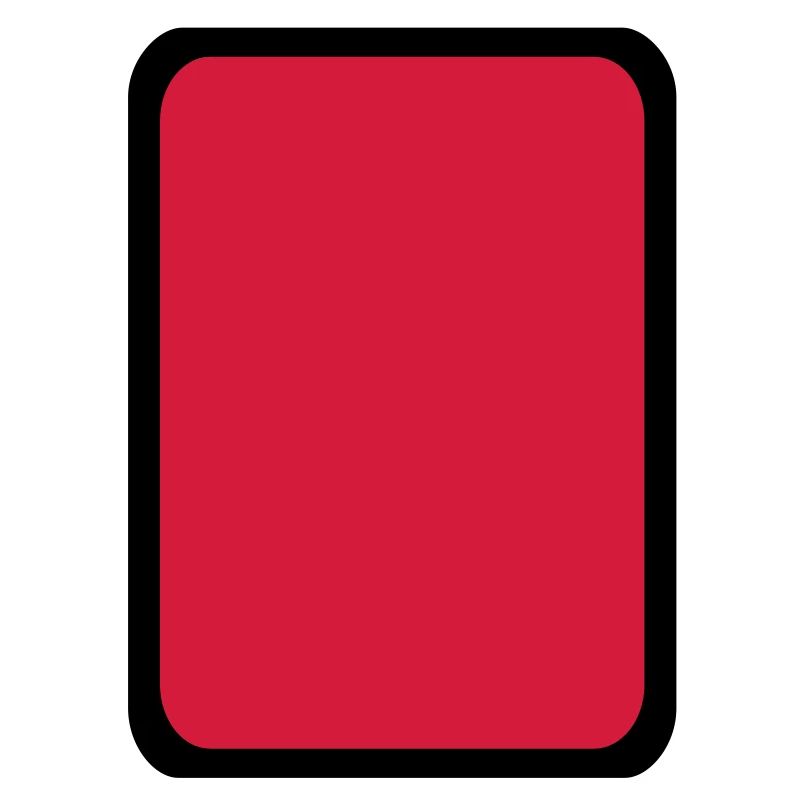 Red card Referee