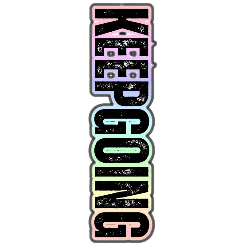 KEEP GOING - Thème vertical pastel