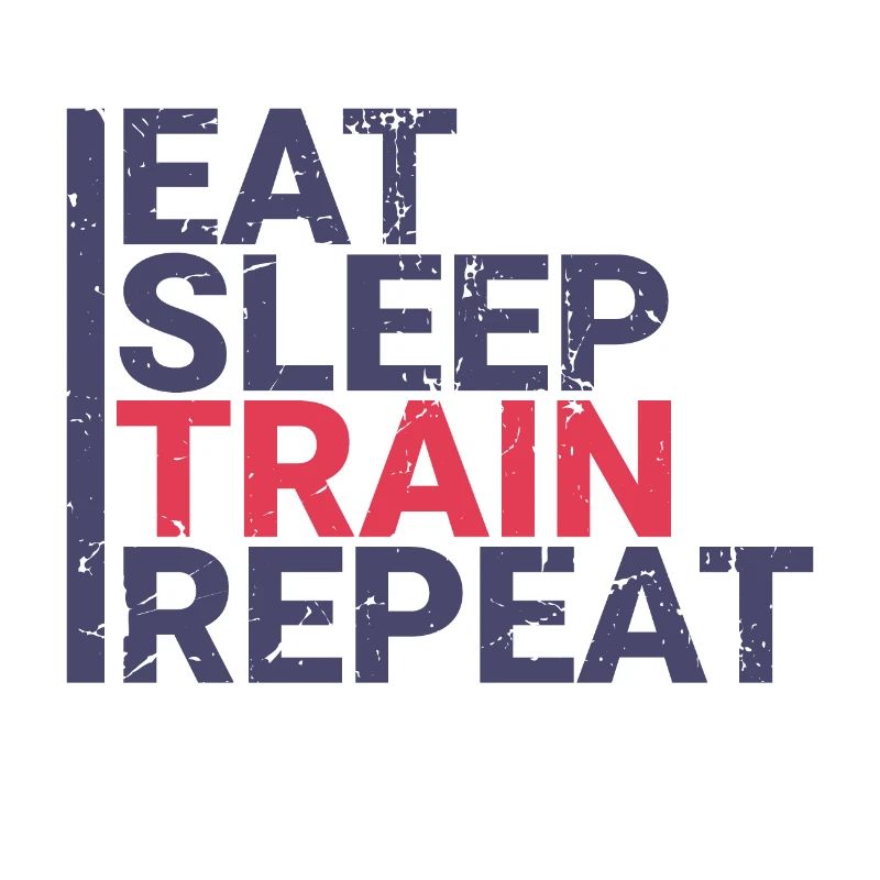 Manger dormir train répéter