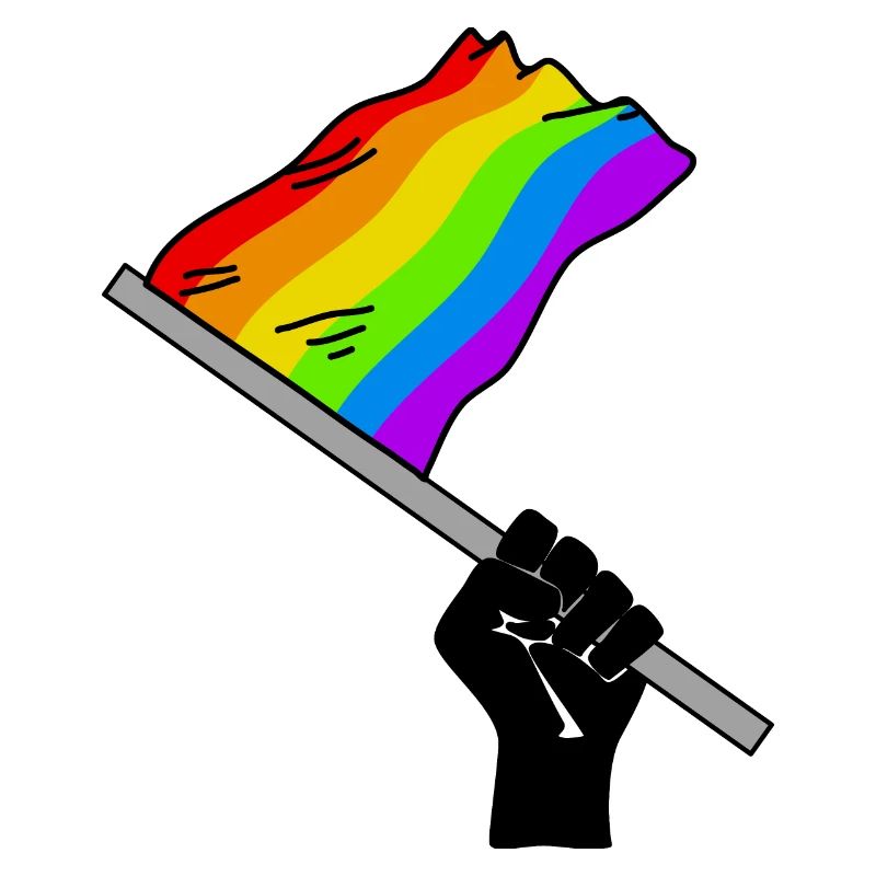 Pride month arc-en-ciel drapeau Faust