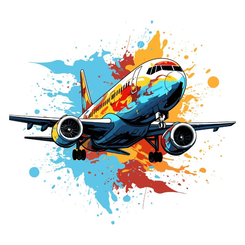 Airplane Graffiti