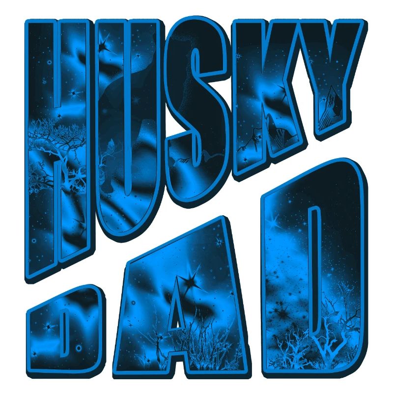 Husky Bad Neon Eisdesign