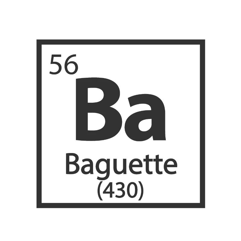 Baguette Element Periodic Table