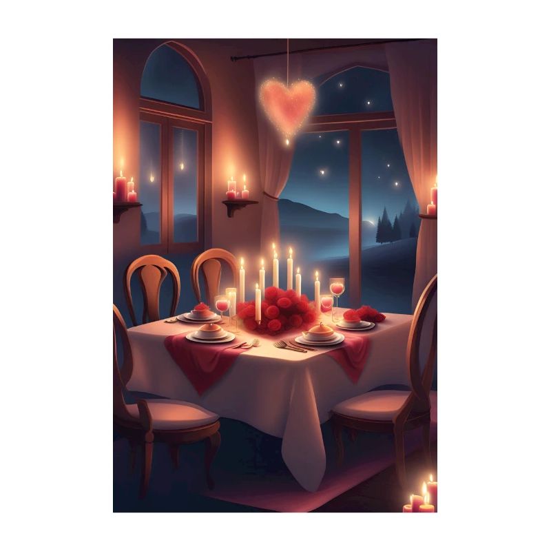 Valentines day dinner