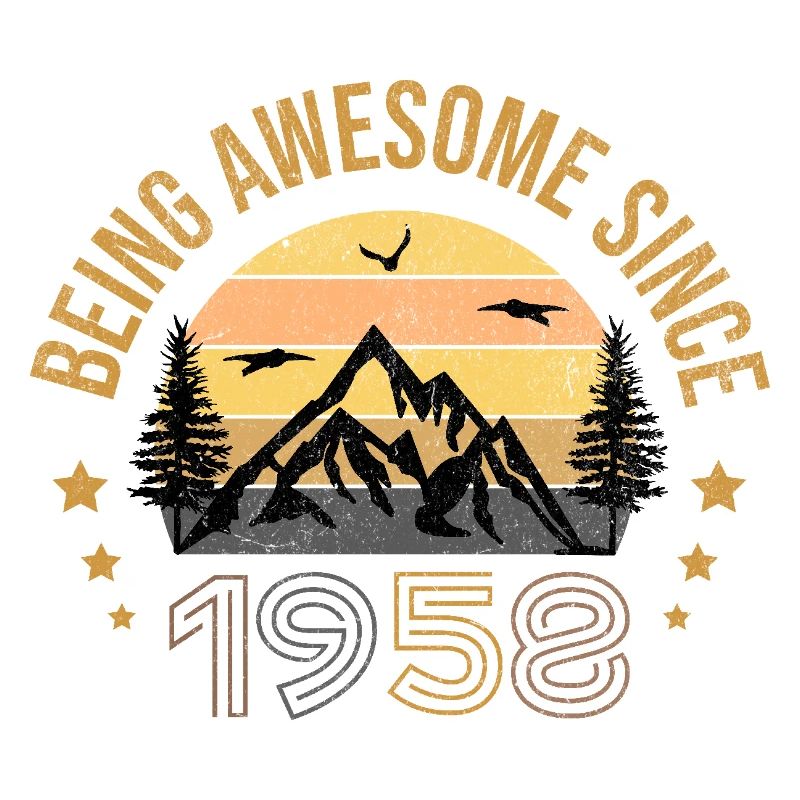 Being Awesome Since 1958 - Gift Idea