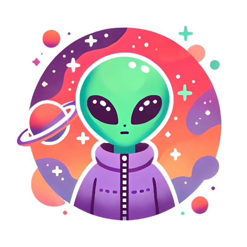 Voyageur extraterrestre Art cosmique