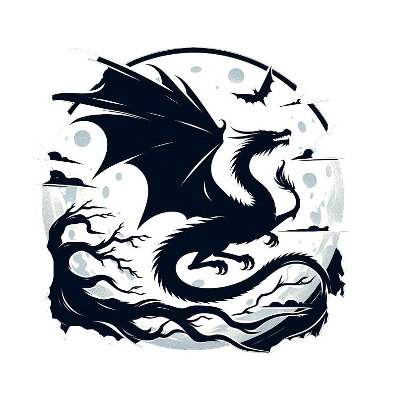 Mystical Dragon Moonlight