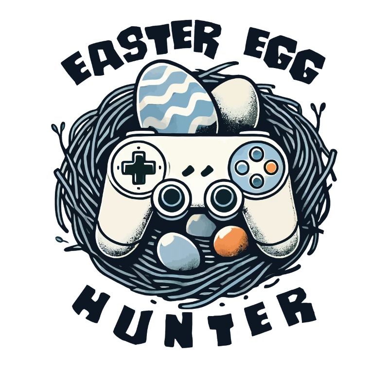 Chasseur d’œufs de Pâques Nest de manette de jeu