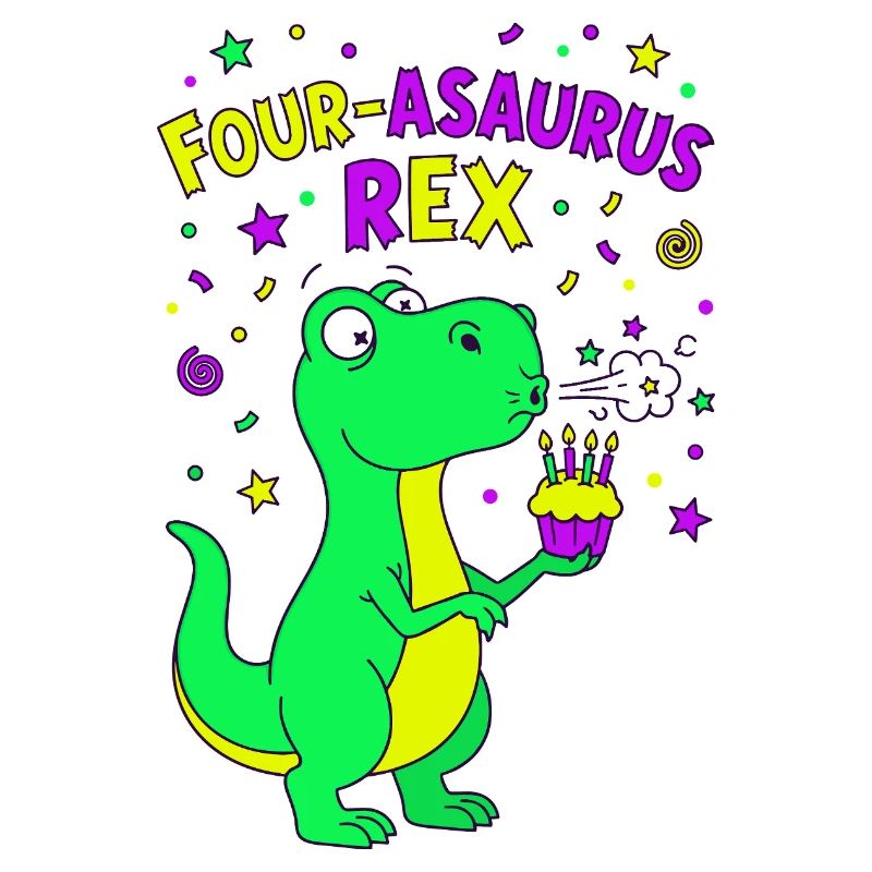 4e anniversaire du Quatre-Asaurus Rex