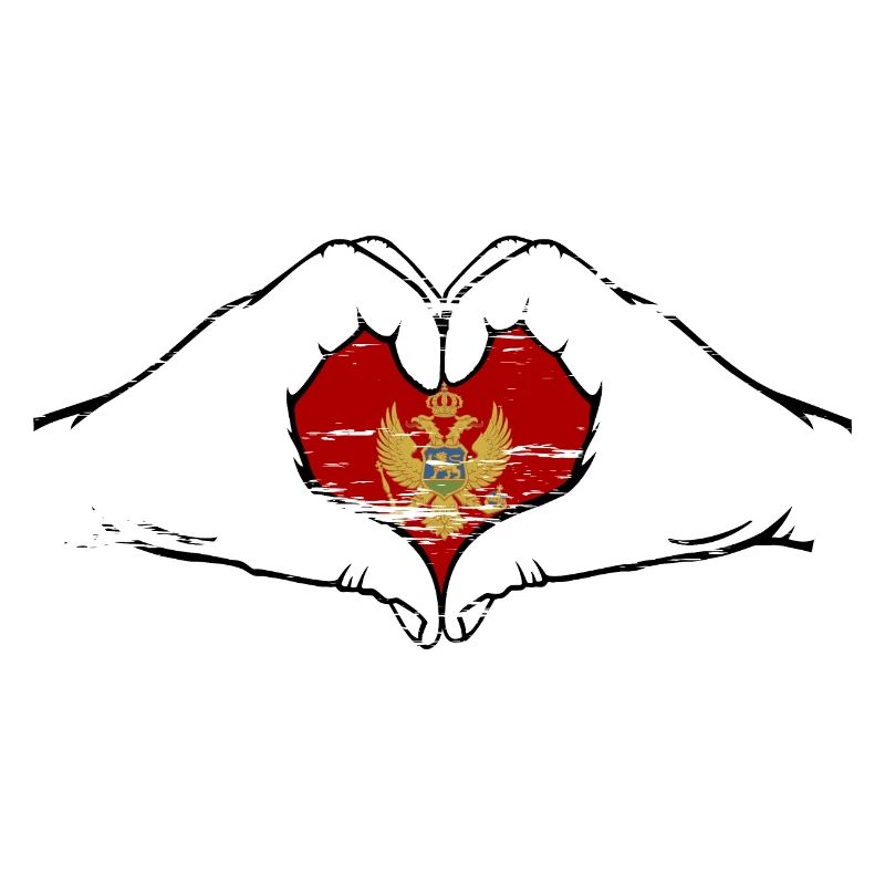 Forme du drapeau du Monténégro utilisée