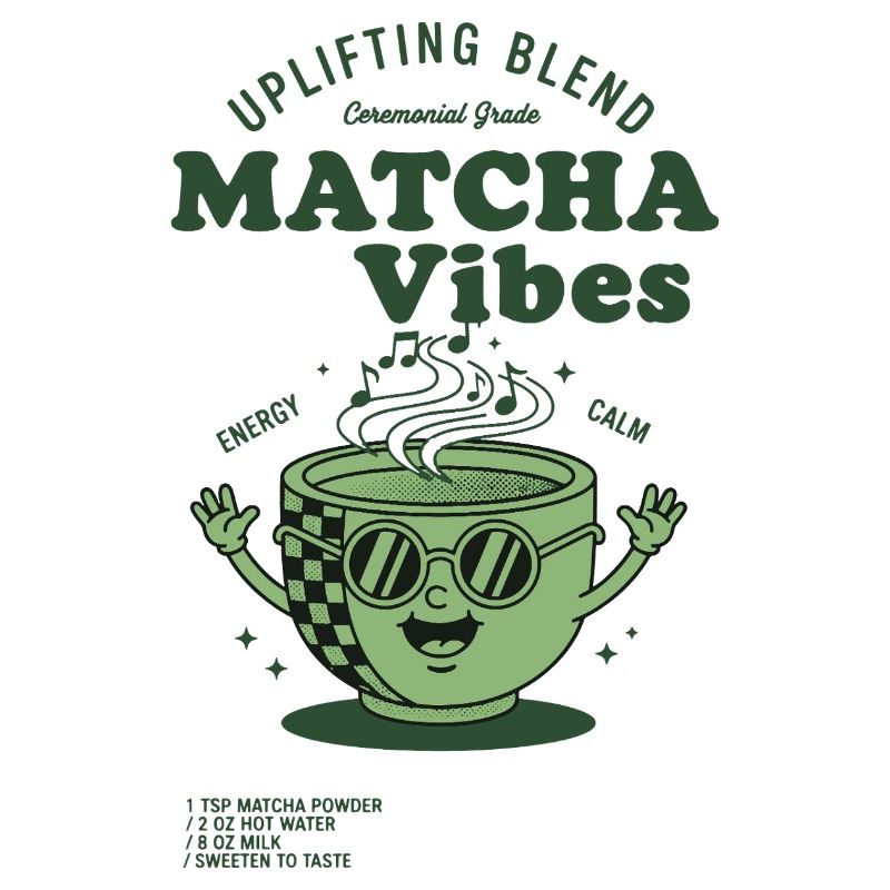 Matcha Vibes Mélange Élevant Grade Cérémoniel