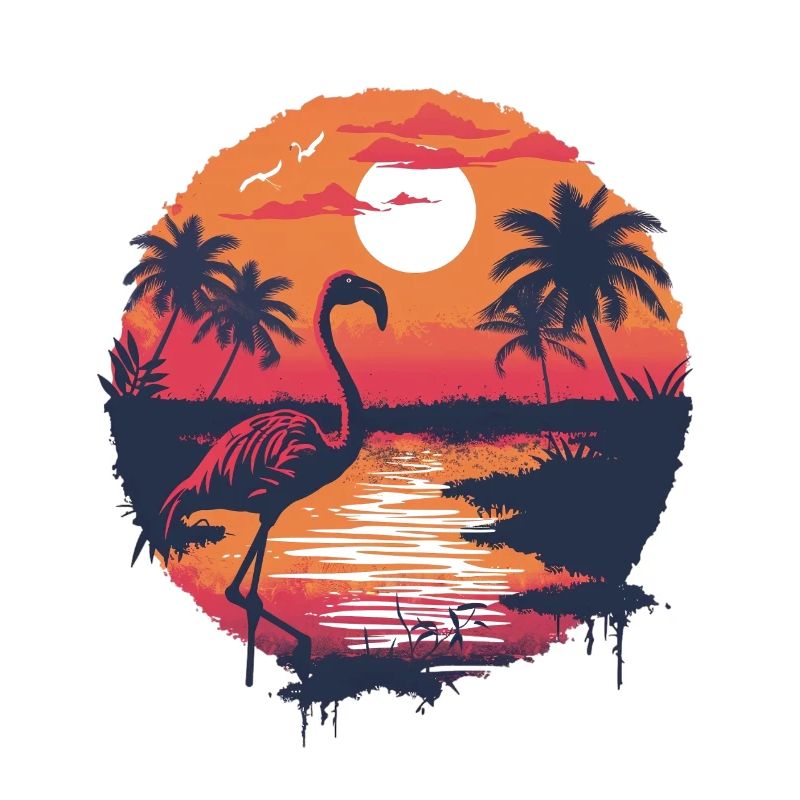 Flamingo Illustration
