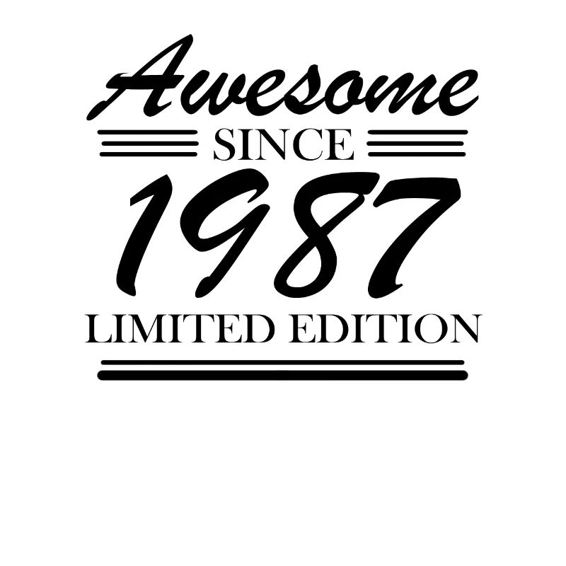 1987 - Born 1987